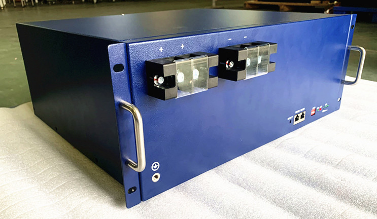 4.8Kwh 4U LiFepo4 ESS Bateria para Telecom Backup Data Center Com MSDS 5 anos de garantia
