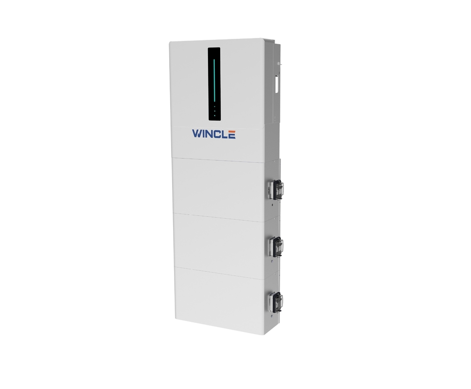 Sistema de armazenamento de energia para uso doméstico com bateria LiFePO4 de 15,36 kWh de capacidade