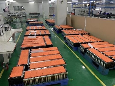 Bateria NMC de alta densidade energética padronizada 43,8V 128Ah para caminhões industriais elétricos