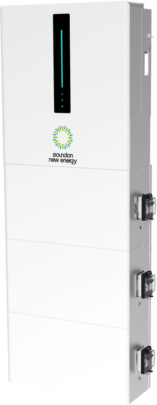 Sistema de armazenamento de energia para uso doméstico com bateria LiFePO4 de 15,36 kWh de capacidade