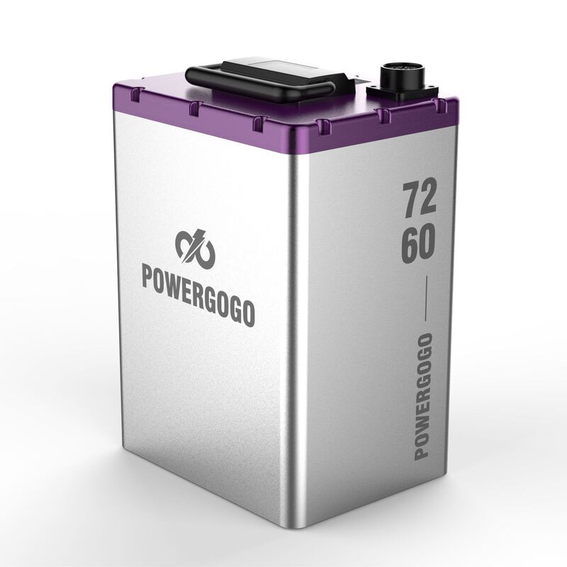 Bateria de motocicleta elétrica NMC 72V 4,32KWh com maior alcance e alta densidade de energia