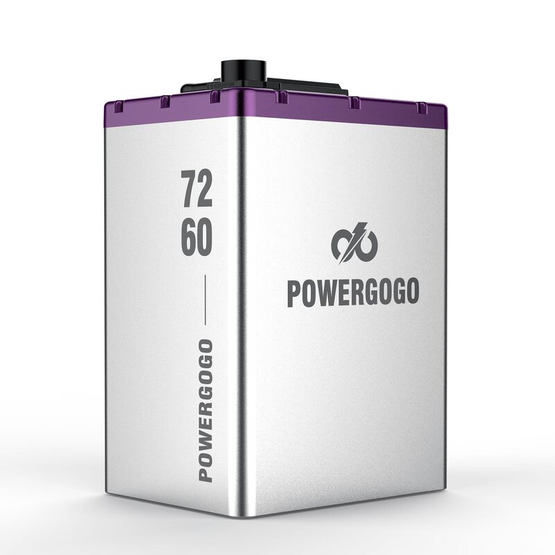 Bateria de motocicleta elétrica NMC 72V 4,32KWh com maior alcance e alta densidade de energia